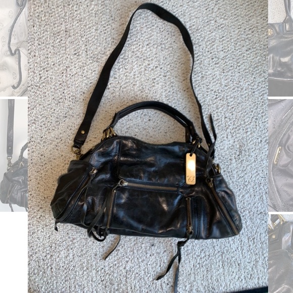 Black leather botkier crossbody bag - Picture 4 of 5